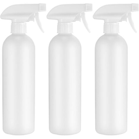 Eco-Fused Flaconi Smalto Unghie Trasparenti Chiari Vuoti - Set da 6 - Include Anche 6x Imbuti in