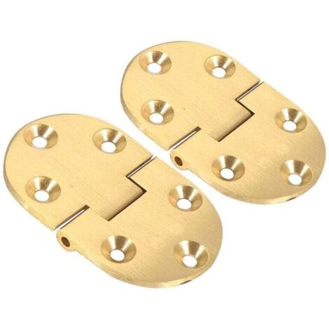 4 Pezzi Cerniere Per Ante 180 Gradi Cerniera Da Tavolo Pieghevole Flip Top Cerniera In Acciaio - Foto 3