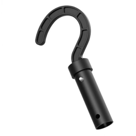 Gancio Per Robot Pulitore Piscina CR6 Pro, Compatibile Universale, In ABS E PC, Nero, Per Pali Telescopici Standard