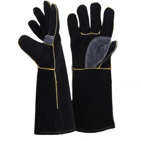 Guanti In Pelle Ignifughi E Resistenti Al Calore Con Cuciture In Kevlar Perfetti Per Caminetti Stufe Forni Grill Saldatura Barbecue Mig Presine E Manipolazione Di Animali 16 Pollici 87853241