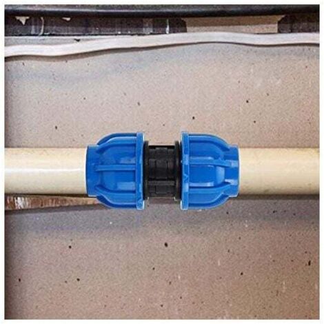 Raccordo Connettore Idraulico Dritto In Plastica - Diametro 8 Mm - Per Tubi Acquario, Irrigazione, Carburante, Aria - Resistente Da -40°C A +120°C