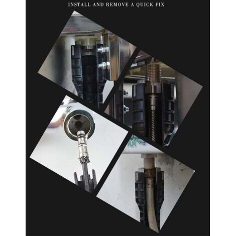 Chiave Multiuso 8-in-1 Per Idraulica - Strumento Per Installazione Rubinetti E Lavelli Da Cucina - Foto 9