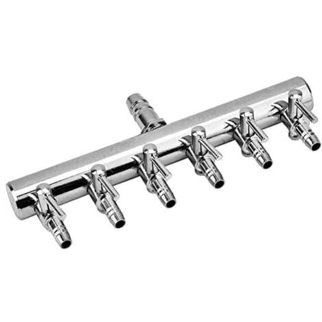Valvola A Pedale Pneumatica Per Smontagomme – Lega Alluminio Con Silenziatori – Diametro Tubo 8mm - 4