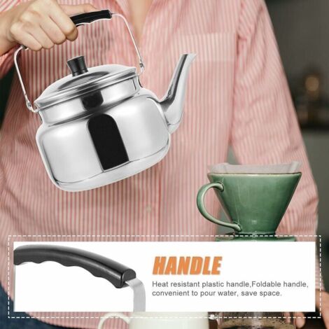 Bollore Per Tè Con Fischietto In Acciaio Inossidabile Da 3 Lri - Foto 6