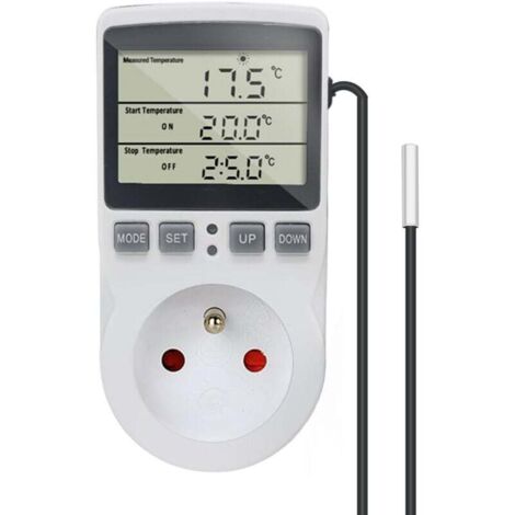 Termostato Digitale A Muro Per Riscaldamento A Pavimento 230V 16A - Foto 6