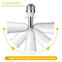 Adattatore Lampadina Da GX24Q A E26 - Convertitore Per Luci A LED - Foto 7