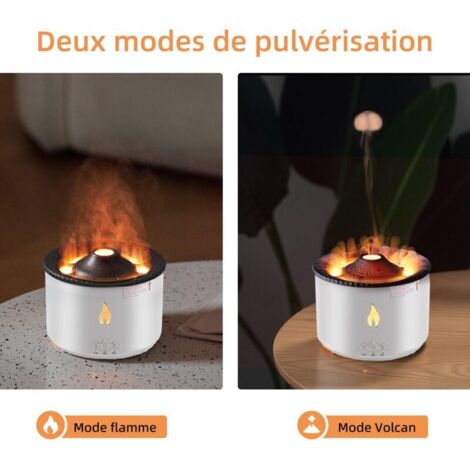 Difusor De Aromaterapia Volcano, Difusor De Aroma De Llama Eléctrica