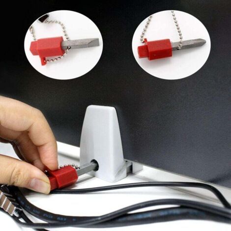 Llave Multifuncional 4 Vías Para Gabinete Eléctrico 3 Unid | Envío Gratis