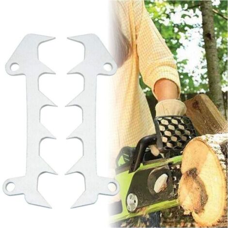 Paquete De 2 Cadenas De Motosierra De 18 Pulgadas Y Barra Guía De