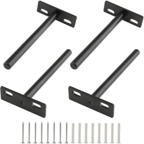 Soportes Ocultos Gas N Pow3r 120mm: Estantes Flotantes Invisibles Con Fijación Robusta (40kg)