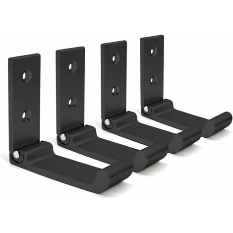 Appendiabiti pieghevole con braccio oscillante, gancio per appendere vestiti, asciugatura armadio, asta, organizer da parete, salvaspazio, per armadio, bagno, camera da letto, lavanderia, confezione