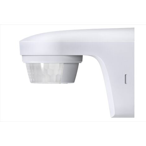 Theben 1010505 theLuxa S180 WH - Détecteur de Mouvement (PIR) - pour l'extérieur - Couverture Angulaire 180° - blanc