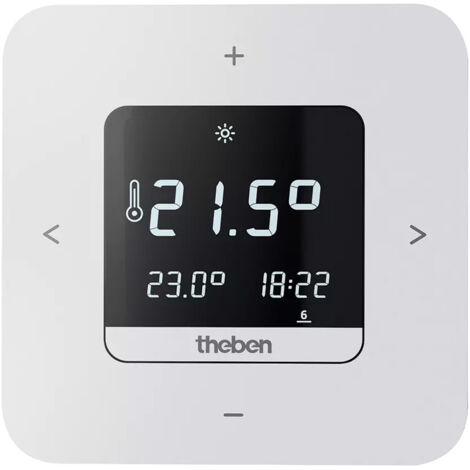 Theben 8120200 Ramses 812 top3 I Thermostat programmable numérique pour surveillance/régulation de la température ambiante en fonction de l'heure I Version réseau I Thermostat d'ambiance (1/5)