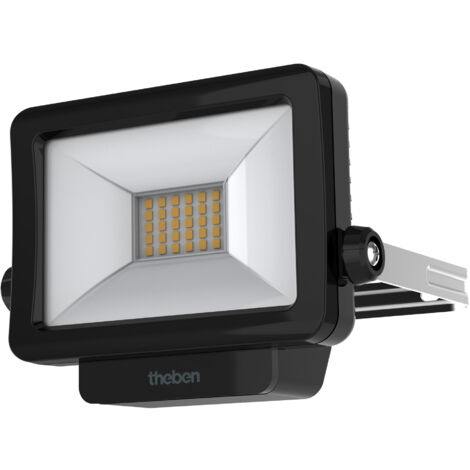 Theben 1020691 theLeda B10L W BK Projecteur à LED de 10 W, rotatif à 360°, 3000 K, blanc chaud (1/5)