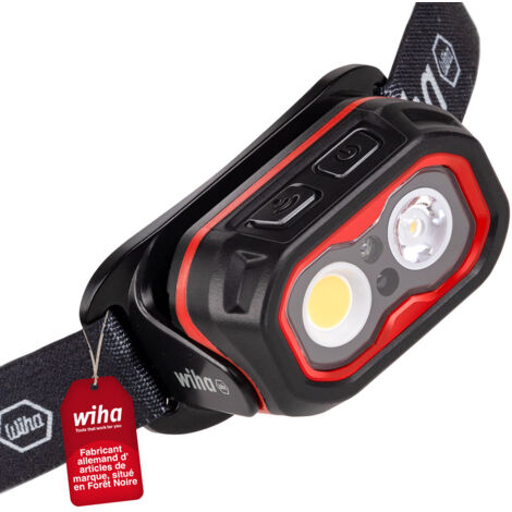 Lampe frontale Wiha 500 lm avec capteur de mouvement (45700)