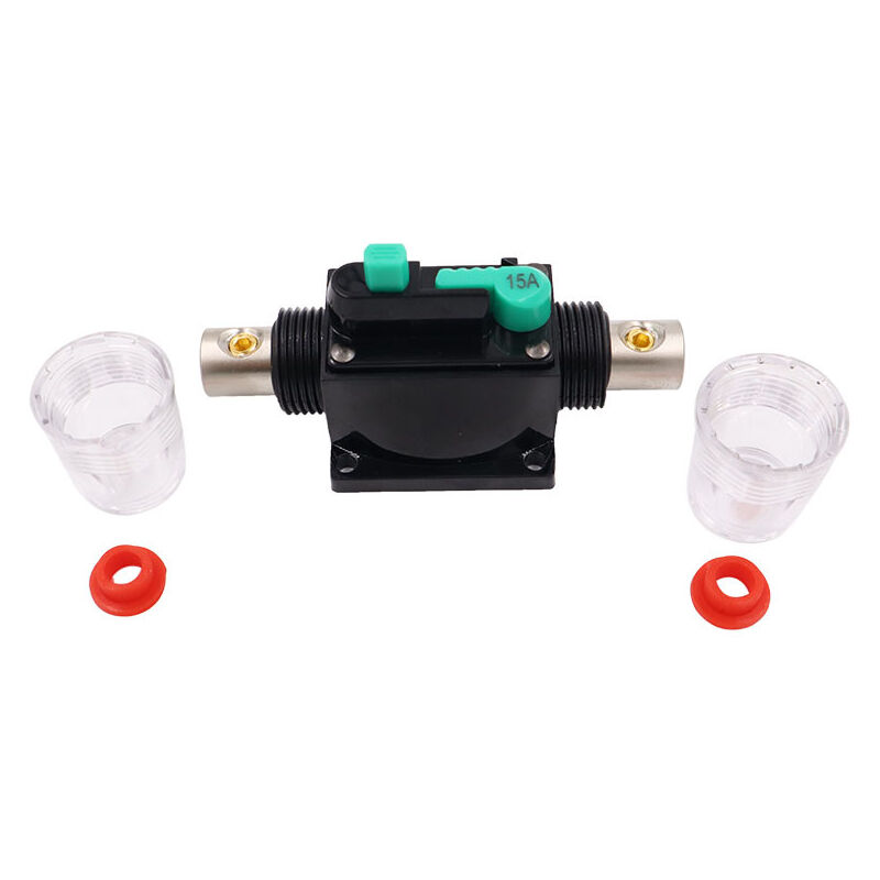 Disjoncteur Voiture 12v 24v Porte-fusibles Auto 30A Lot De 2 - Disjoncteur Réinitialisable 12V/24V - Protection Audio Voiture Protection Circuit DC