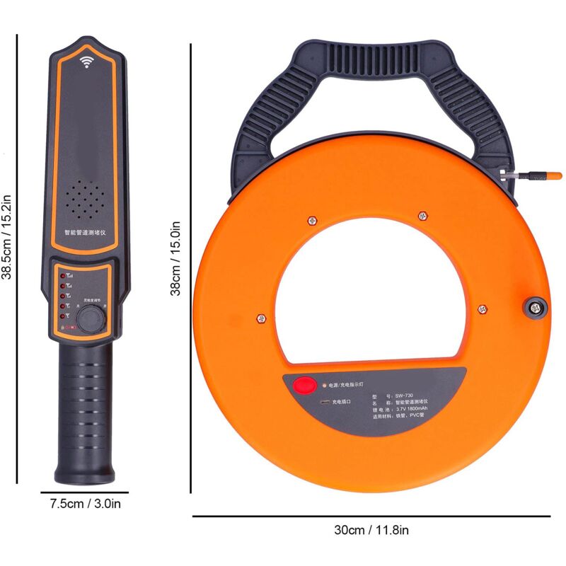 Coupe-tuyau Intérieur Pour Perceuse - Pour PVC De 3,8 à 20,3 Cm De Diamètre - Profondeur Réglable Jusqu'à 17,8 Cm - Acier Inoxydable - Pour Plomberie Et Bricolage