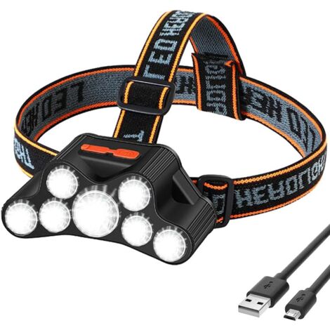 Lampe Frontale LED Liteband PRO 1000 Lumens - Rechargeable, étanche, Autonomie 26h - Neuf