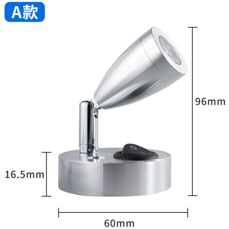 Accessoire Bateau Camping-car, éclairage LED Extérieur Spot Osculati