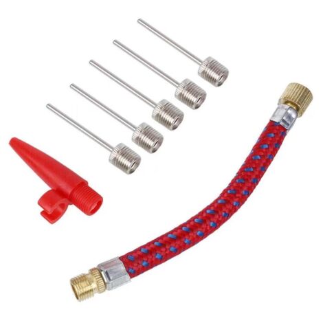 Compresseur auto, Boule Pompe De Gonflage Aiguille pour le Basket-Ball