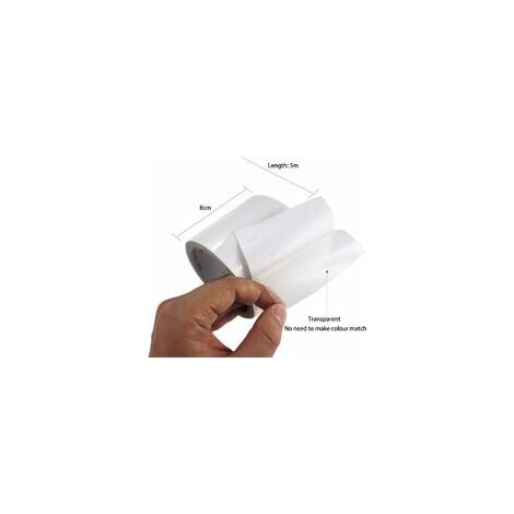 Ruban De Réparation Pour Tente Et Bâche - Blanc, En Fibre De Verre, Imperméable - Neuf