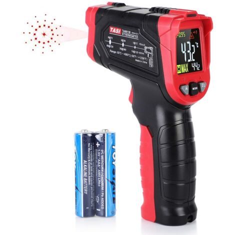 Thermomètre Infrarouge Sans Contact - Plage -50°C à 220°C, Écran LCD Couleur, Pour Cuisine Et Bricolage