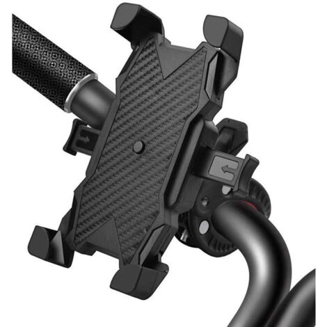 Support Vélo Universel Pour Smartphone Et GPS - Compatible VAE (Vélo à Assistance Électrique) - Montage Guidon En Aluminium