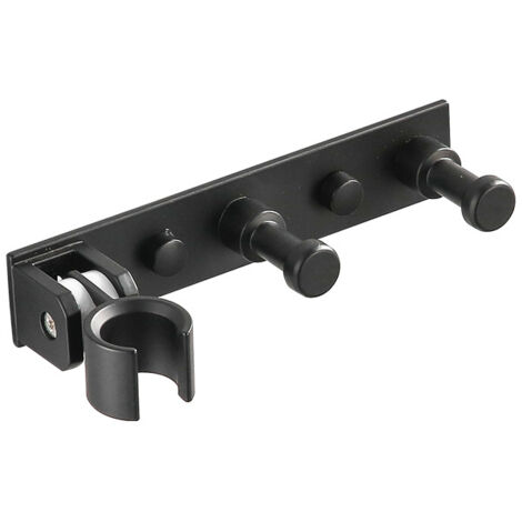 Argent Accroche Pommeau De Douche Support Douche Mural Avec Vis Et