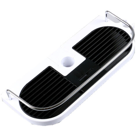 Étagère De Douche Hawsam 2 Pièces Sans Perçage - Support De Rangement Réglable Pour Salle De Bain