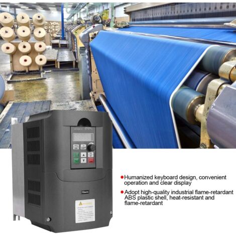 Variateur De Fréquence VFD 230V/380V – Puissance 1.5KW à 5.5KW – Pour Moteurs – Inverter