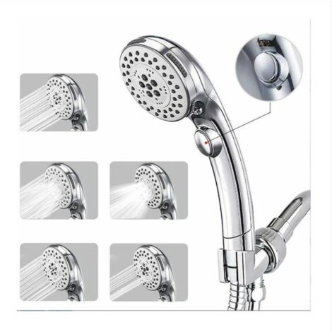 Lot De 2 Pommes De Douche Haute Pression Pour Bateau/camping-car - Interface G1/2, économie D'eau, ABS Galvanisé - Pour Nettoyage Extérieur - 2