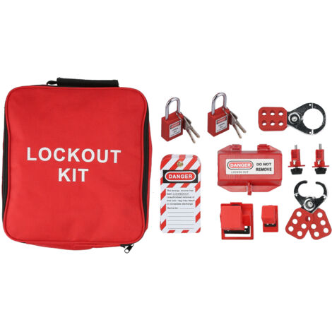 ETO- Kit De Verrouillage De Disjoncteur Lot De 12 Verrous De