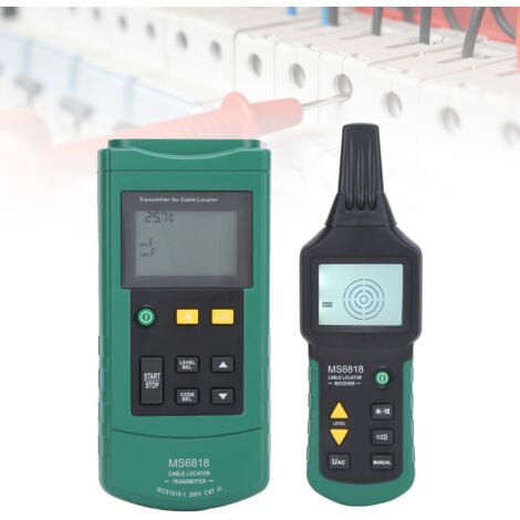 MY6818 Détecteur de cble multifonction Outil de diagnostic de recherche de testeur de court-circuit de fil souterrain