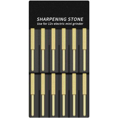 20 Mèches Diamantées 1mm Pour Lapidaire - Aiguilles Solides, Tige 0,6mm, 36mm