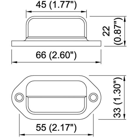 2 Plaques D'Immatriculation Plastique Homologuée Siv 520 X 110 Mm - 58