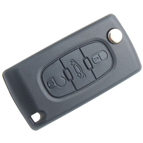 Plip Cle Coque Clef compatible Peugeot 207 307 308 407 807 Partner (Ref