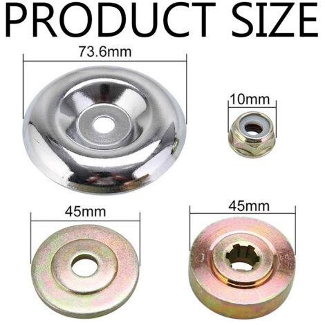 Adattatore Per Pneumatici Da Moto In 4 Pezzi, Adattatore Per Pneumatici Da Moto Per Smontagomme - Artiglio A Ganascia Standard Inferiore A 49 mm Superficie In Acciaio Nichelato Di Alta Qualità