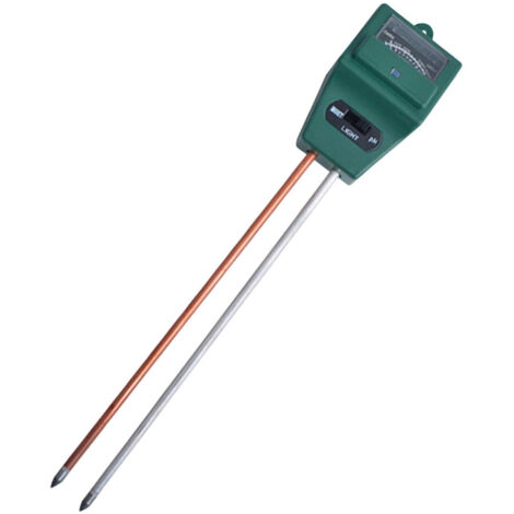 Misuratore del Suolo 3 in 1, Tester Terreno Multifunzionale per Fertilità/PH/umidità, Soil