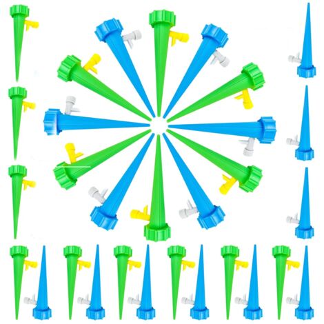 Système D'irrigation Goutte à Goutte Automatique 5 Pièces - Réservoir 3,5L, Débit Réglable Pour Vacances