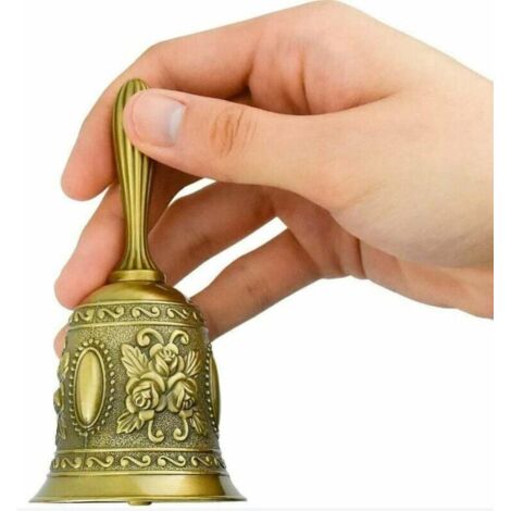 Cloche De Service En Acier Inoxydable – Sonnette De Table Forte Et Élégante Pour Hôtel Restaurant Bureau