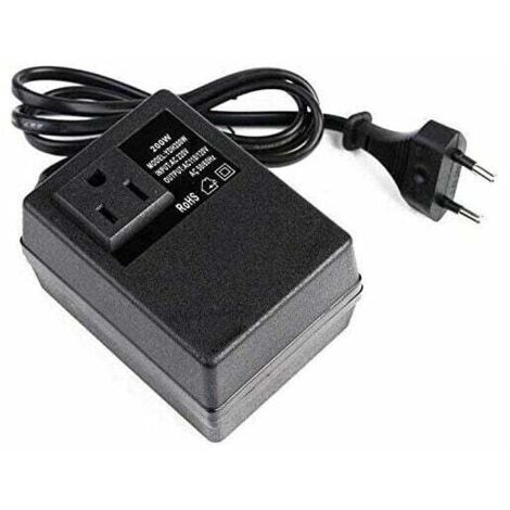 Transformateur DAJASD 220V Vers 110V – 200W – Step Down – Boîte Ouverte