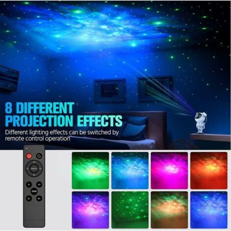 Projecteur LED Galaxy Sky – Pour Chambre, Ambiance étoilée Multicolore