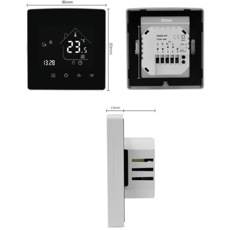 Thermostat WiFi Meross Pour Chaudière - Chauffage Intelligent