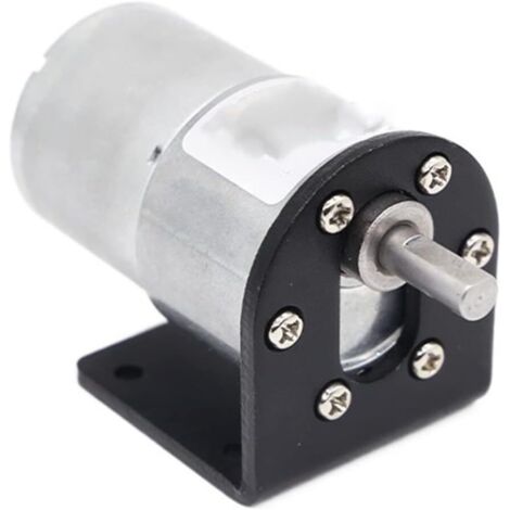 Micro-moteur à Engrenages à Vitesse Lente N20 - 3V/6V/12V DC - Métal Or/argent