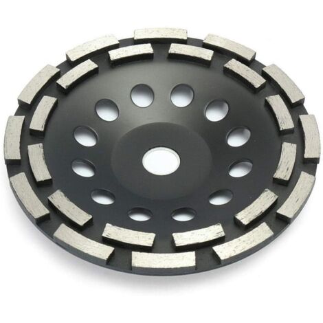 Disque Diamant 125mm Meuler Poncer Béton Pierre Granit - Meule Abrasive