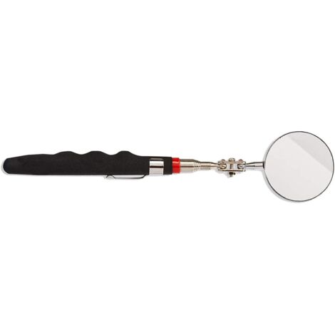 Miroir D'inspection Télescopique Et Rotatif 360° - Avec Lumière LED | Acier Inoxydable, Manche Extensible Pour Mécanique, Plomberie