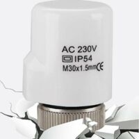 Uonlytech Actionneur électrique Pour Radiateur Et Chauffage Au Sol – Remplacement Facile Pour Robinet Thermostatique | Compatible ACV