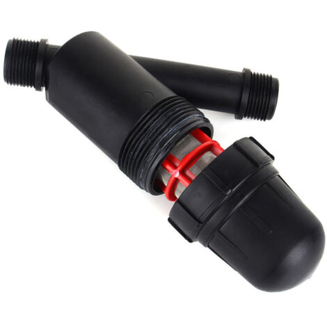 Filtro A Rete Per Tubo Da Giardino, 20/25/32 Mm, Per Irrigazione E Idropulitrice, Con Cartuccia Lavabile, In Plastica E Acciaio