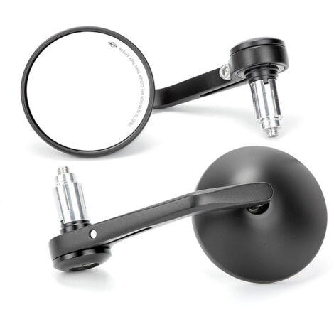 Specchietti Moto Specchietti Retrovisori Moto Neri Accessori Moto Universali Per Bici Da Strada Specchietto Laterale Manubrio 8mm 10mm Per Scooter
