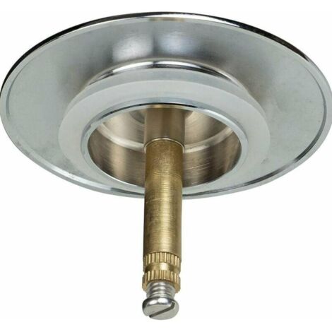 Tappo Universale Artiwell Per Scarico Vasca – Solleva E Ruota, Adatto A Fori Da 3,5 E 3,8 Cm, Bronzo